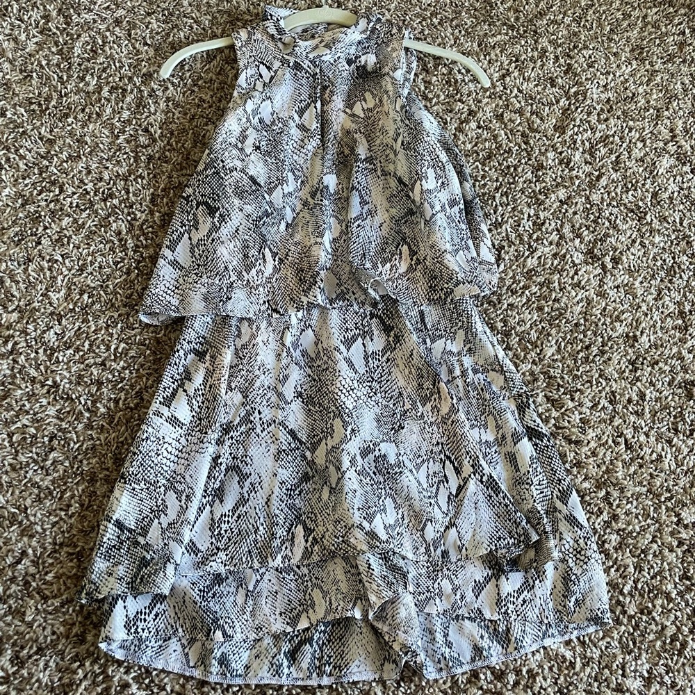 Animal Print Mini Romper